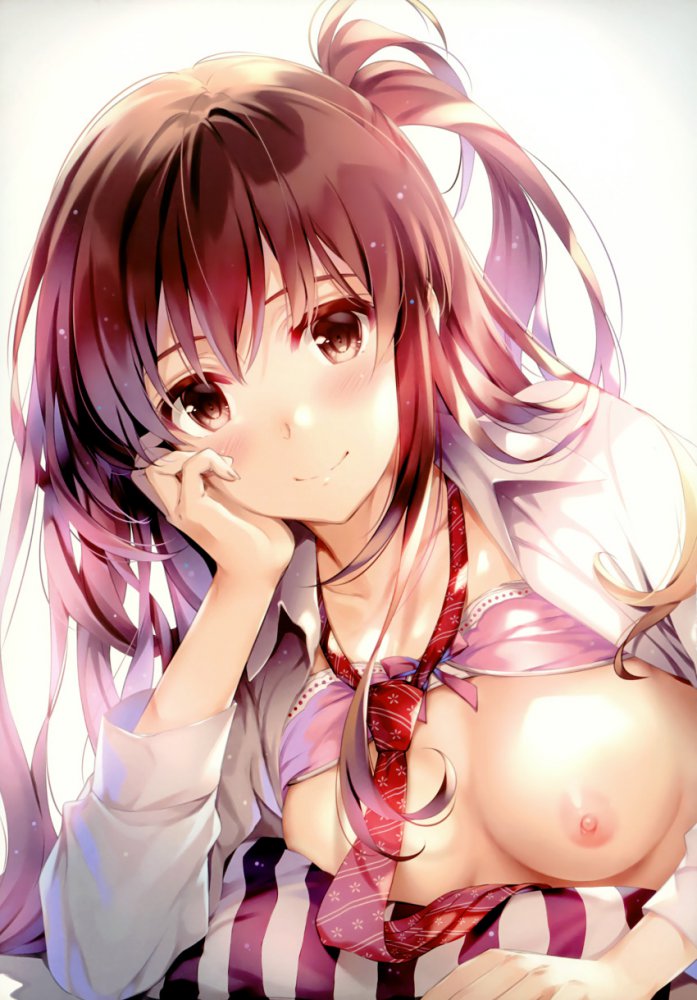 【二次】乳首が見えてる女の子の画像【エロ】　その９